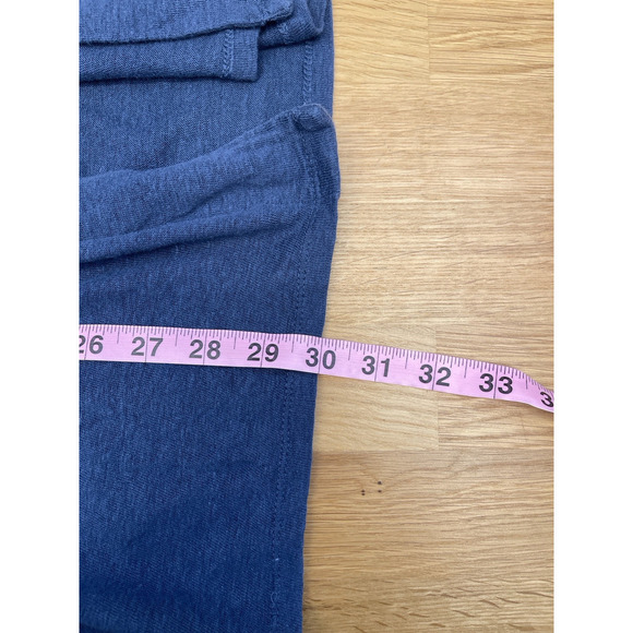 J. Jill 100% Linen Cardigan Sweater Womens Size L Blue Beachy Coastal Open Front - Picture 5 of 5